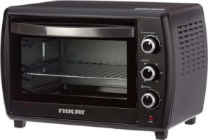 Nikai 36 Liter 1500W Electric Oven with Double Glass Panel NT655RX2 - افضل فرن كهربائي