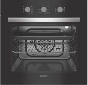 Simfer Built In Electric Oven 60 cm 6 Functions - افضل فرن كهربائي بلت ان