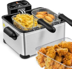 Toscana U Deep Fryer 5L Temperature Control ST-1241 - أفضل قلاية زيت عميق